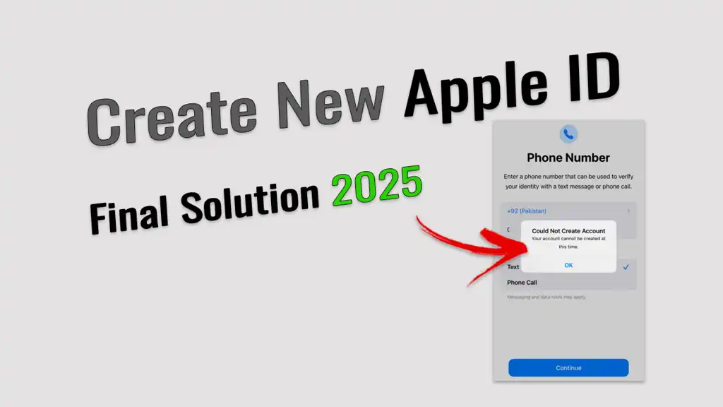 Create Apple ID in 2025 - Without OTP Verification Final Solution (FREE)