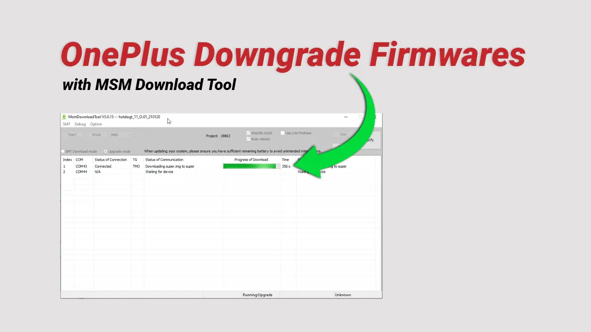 Master Guide to OnePlus Flashing and Unbricking with Official MSMDownloadTool (Android 9/10/11)