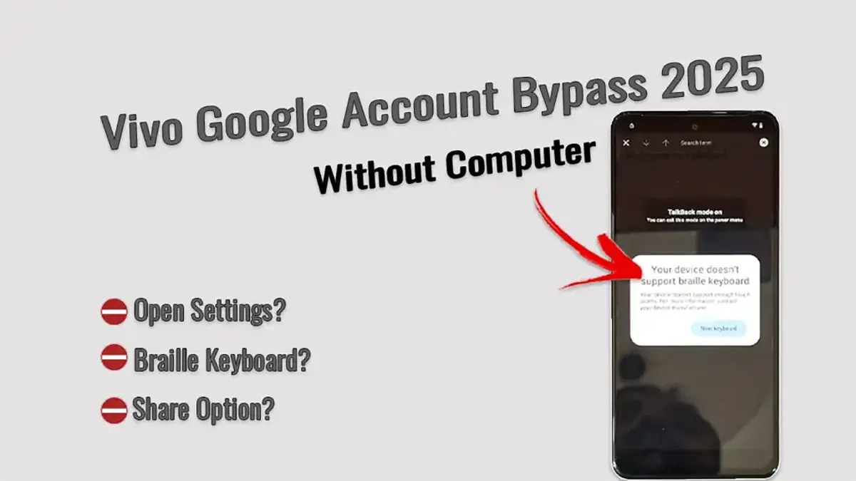 Unlock Your Vivo Phone: The Ultimate 2025 FRP Bypass Guide (No PC Needed!)