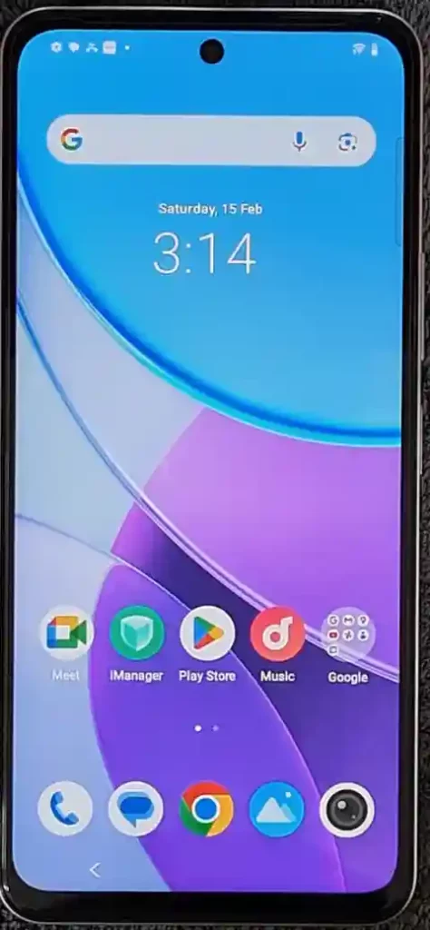 home screen after vivo google account bypass 2025 without pc showing unlocked device