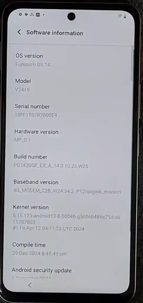 vivo frp bypass 2025 vivo y19s v2419 android 14 final result screenshot