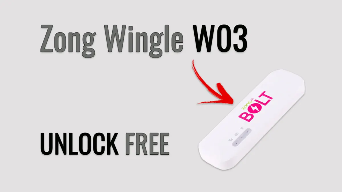 How to Unlock Zong Wingle W03 for Free - Latest File (2025)